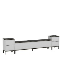 Comodă TV Hanah Home Imaj White Marble imaginea #7 — magazin online Desire.md
