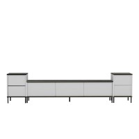 Comodă TV Hanah Home Imaj White Marble imaginea #9 — magazin online Desire.md