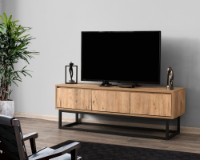 Comodă TV Hanah Home Tilsim 140 Black Pine