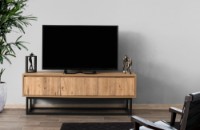 Comodă TV Hanah Home Tilsim 140 Black Pine imaginea #2 — magazin online Desire.md