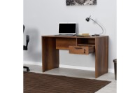 Masa de birou Hanah Home Cms-510-Oo-1 Walnut imaginea #4 — magazin online Desire.md