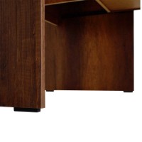 Masa de birou Hanah Home Cms-510-Oo-1 Walnut imaginea #11 — magazin online Desire.md
