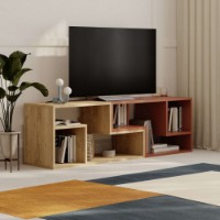 Comodă TV Hanah Home Glis Sapphire Oak Cinnamon