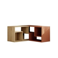 Comodă TV Hanah Home Glis Sapphire Oak Cinnamon imaginea #4 — magazin online Desire.md