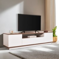Comodă TV Hanah Home Veramont White Walnut