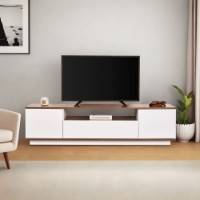 Comodă TV Hanah Home Veramont White Walnut imaginea #2 — magazin online Desire.md