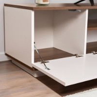 Comodă TV Hanah Home Veramont White Walnut imaginea #4 — magazin online Desire.md