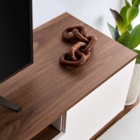 Comodă TV Hanah Home Veramont White Walnut imaginea #5 — magazin online Desire.md