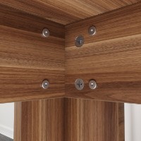 Обеденный стол Hanah Home Single 120 Walnut фото №4 — интернет-магазин Desire.md