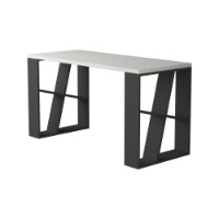 Masa de birou Hanah Home Honey White Anthracite imaginea #2 — magazin online Desire.md