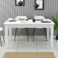 Обеденный стол Hanah Home Milan 519 White фото №2 — интернет-магазин Desire.md