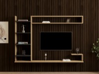 Comodă TV Hanah Home Noble Sapphire Anthracite imaginea #2 — magazin online Desire.md