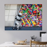 Tablou pe sticlă Wallity UV-782
