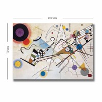 Pictură Wallity 70100KANDINSKY006 70x100cm imaginea #3 — magazin online Desire.md