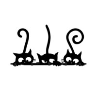 Cuier Wallity Hidden Cats imaginea #4 — magazin online Desire.md