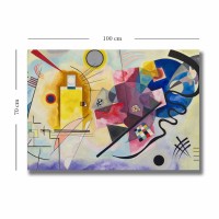 Pictură Wallity 70100KANDINSKY028 70x100cm imaginea #3 — magazin online Desire.md