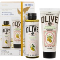 Set cadou Korres Pure Greek Olive Honey Pear Set