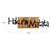 Panou decorativ Wallity Hakuna Matata 4 imaginea #7 — magazin online Desire.md