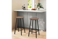 Scaun de bar Hanah Home Mola Barok Black imaginea #3 — magazin online Desire.md