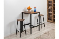 Scaun de bar Hanah Home Mola Barok Black imaginea #5 — magazin online Desire.md