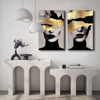 Tablou modular din 2 piese Wallity 2P4570GSC-019 imaginea #2 — magazin online Desire.md