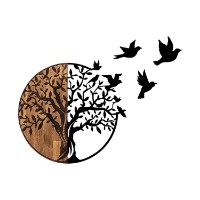 Panou decorativ Wallity Tree And Birds 322 imaginea #4 — magazin online Desire.md