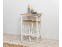 Scaun de bar Hanah Home Mora Karina White imaginea #2 — magazin online Desire.md