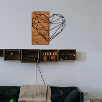 Panou decorativ Wallity Heart