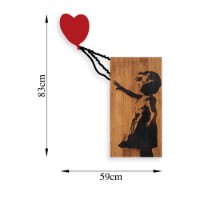 Panou decorativ Wallity Banksy 15 imaginea #7 — magazin online Desire.md