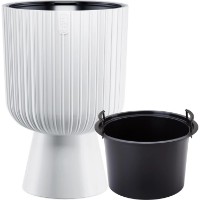 Ghiveci Form Plastic Keli Mika-40 42,1L White (5135-011) imaginea #2 — magazin online Desire.md