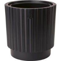 Ghiveci Form Plastic Mika 40cm Black (5280-084) imaginea #1 — magazin online Desire.md