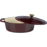 Cratiță Alpina Cast Iron Burgundy imaginea #3 — magazin online Desire.md
