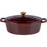 Cratiță Alpina Cast Iron Burgundy