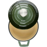 Cratiță Alpina Cast Iron Green imaginea #3 — magazin online Desire.md