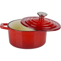 Cratiță Alpina Cast Iron Red imaginea #2 — magazin online Desire.md