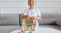 Materialul de numărare Kids Hits Wooden Sorting Clock Zoo Time (4897126753233) imaginea #3 — magazin online Desire.md