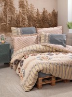 Lenjerie de pat Trendy Dakota Grey (GTR008390)