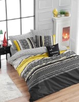 Lenjerie de pat Trendy Formas Yellow (GTR008477)