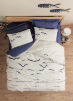 Lenjerie de pat Trendy Larum Dark Blue (GTR008419)