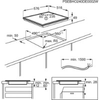 Plită incorporabilă cu inducție AEG TN64IA00XB imaginea #3 — magazin online Desire.md
