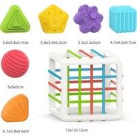 Sortator Huanger Shape Sorting Baby Toy (HE0222) imaginea #6 — magazin online Desire.md