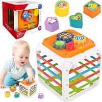 Sortator Huanger Shape Sorting Baby Toy (HE0555) imaginea #4 — magazin online Desire.md