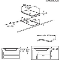 Plită incorporabilă cu inducție AEG IKE42640KB imaginea #3 — magazin online Desire.md
