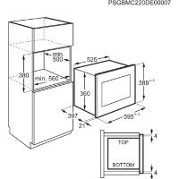 Cuptor cu microunde incorporabil AEG OMB6G261TT imaginea #4 — magazin online Desire.md