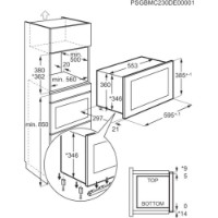 Cuptor cu microunde incorporabil AEG OS5MG20EB imaginea #5 — magazin online Desire.md