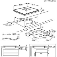 Plită incorporabilă cu inducție AEG TO64IC0FIT imaginea #4 — magazin online Desire.md