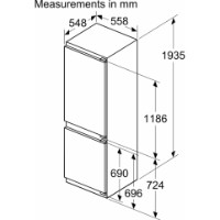 Frigider incorporabil Bosch KIN96VFD0 imaginea #4 — magazin online Desire.md