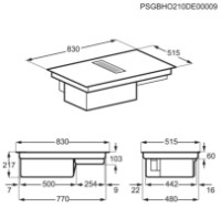 Plită incorporabilă cu inducție AEG CCE84751CB imaginea #4 — magazin online Desire.md