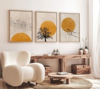 Set de 3 tablouri  Wallity Huhu147 imaginea #2 — magazin online Desire.md