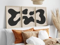 Set de 3 tablouri  Wallity Huhu199 imaginea #4 — magazin online Desire.md